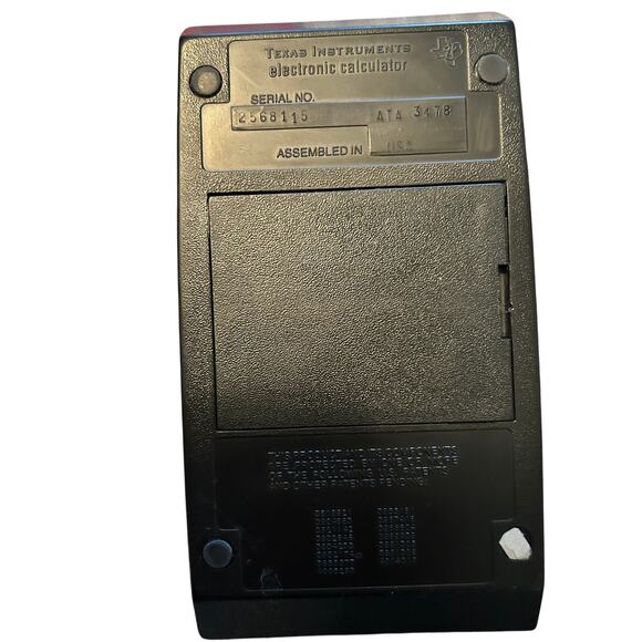 Vintage Texas Instruments Electric Slide Rule Calculator with Case/Manuals - Picture 2 of 3